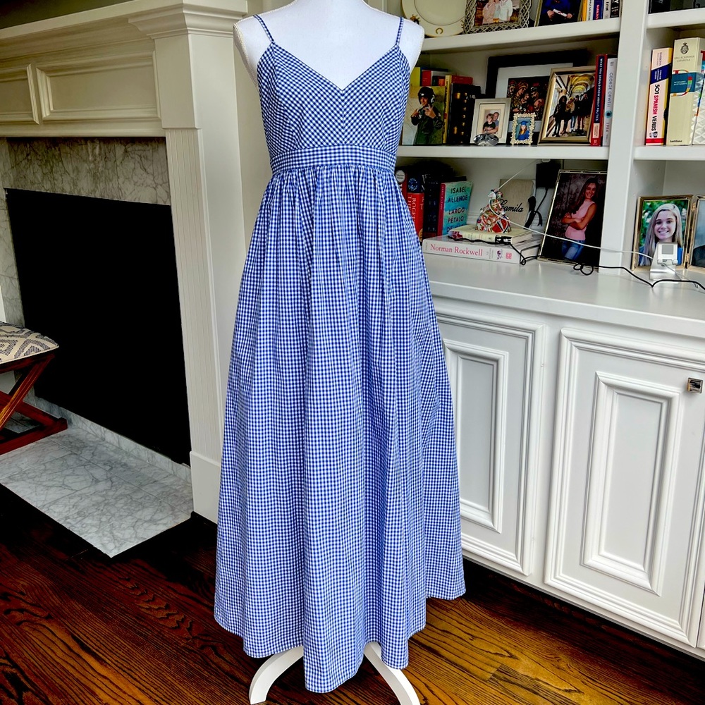 J Crew Gingham Dress